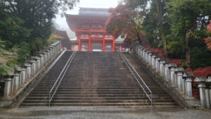 近江神宮の階段